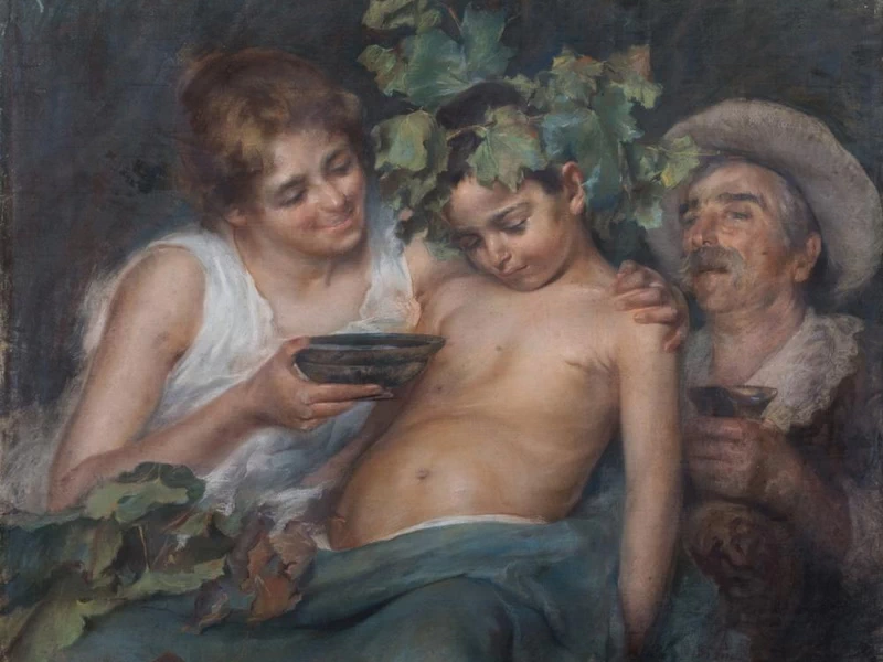 1866 – Nicola Biondi – Giovane Bacco